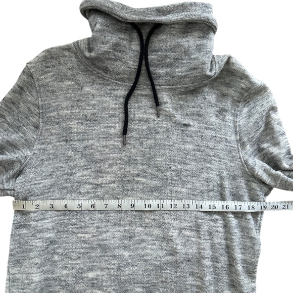 Express Men's Gray Cotton Blend Mock Sweater Size M - Picture 5 of 6